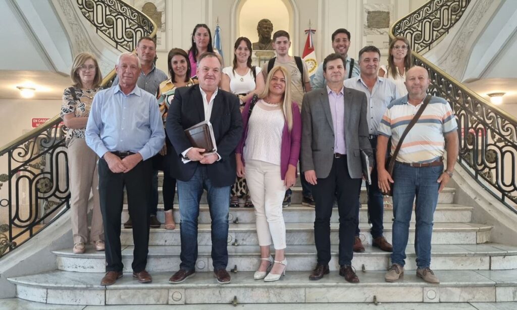 AUTORIDADES DEL DPTO. SAN CRISTÓBAL MANTUVIERON UNA IMPORTANTE REUNIÓN DE TRABAJO EN EL MINISTERIO DE GOBIERNO