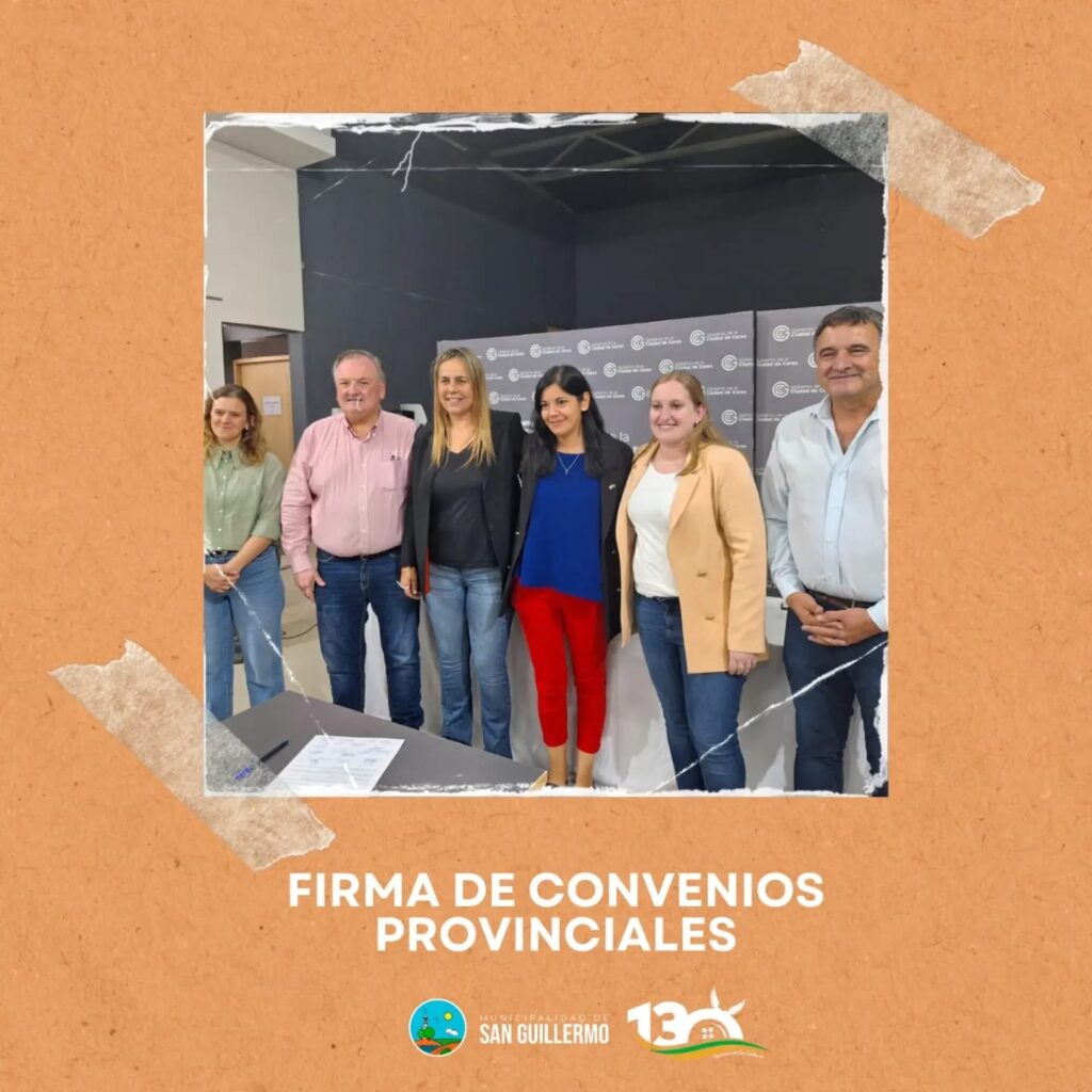 FIRMA DE CONVENIOS PROVINCIALES