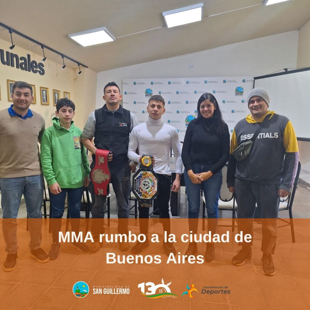 ENTREGA DE APORTES A LOS JÓVENES ATLETAS DE MMA
