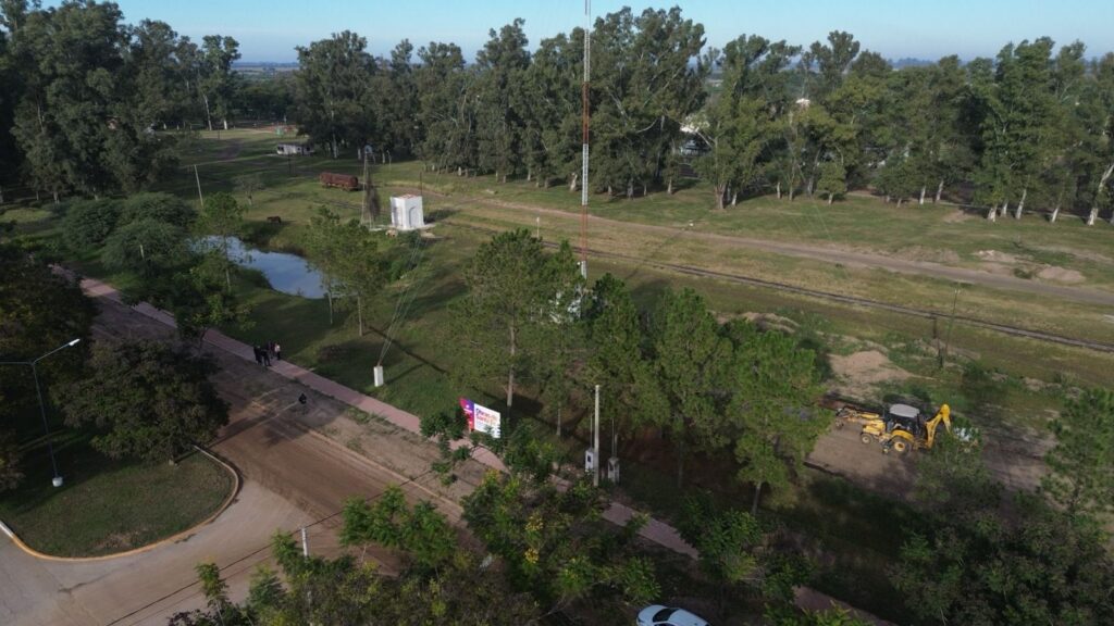 CON APORTES PROVINCIALES, HERSILIA COMENZÓ LA PUESTA EN VALOR DEL PREDIO FERROCARRIL