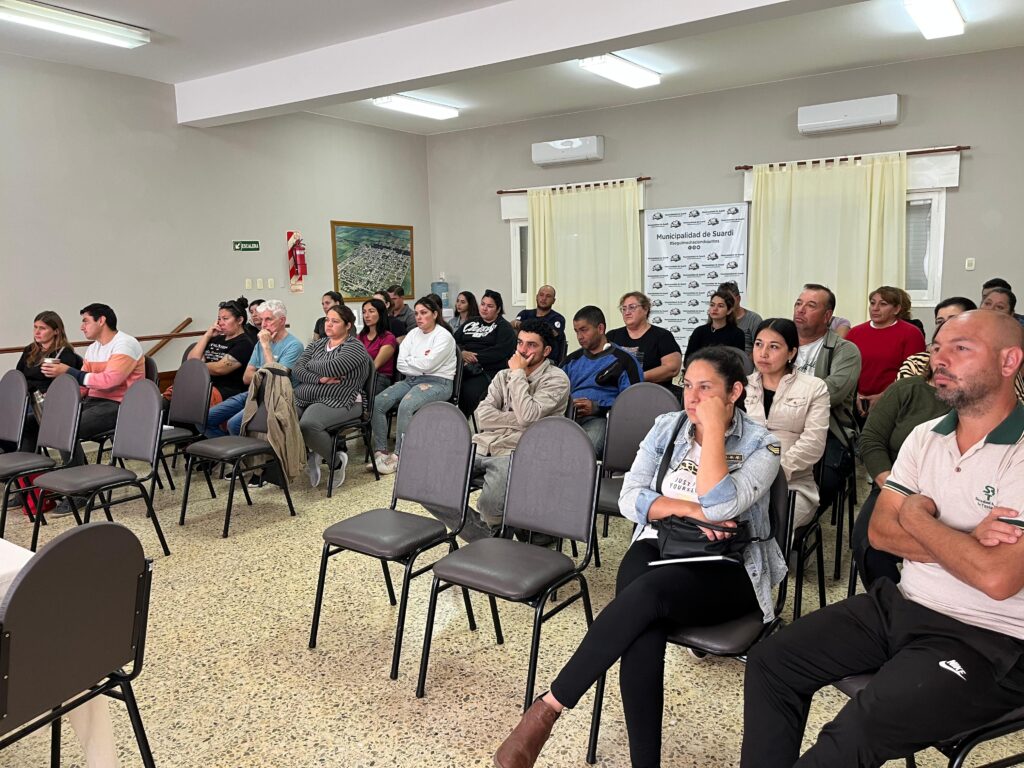 SUARDI: MÁS DE 40 PERSONAS PRESENTES EN EL CURSO DE MANIPULACIÓN SEGURA DE LOS ALIMENTOS