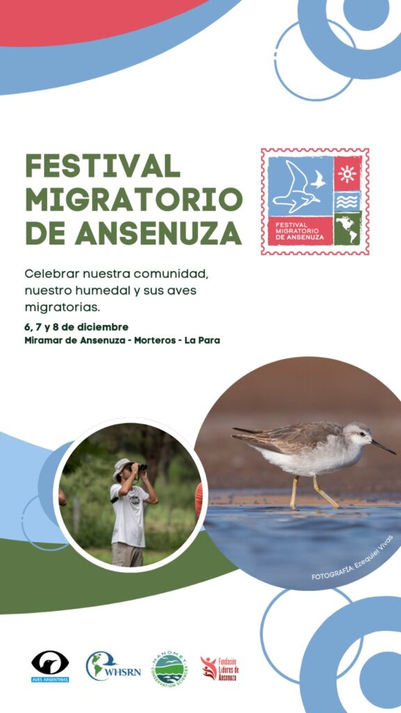 SE REALIZARÁ EN DICIEMBRE EL PRIMER FESTIVAL MIGRATORIO DE ANSENUZA