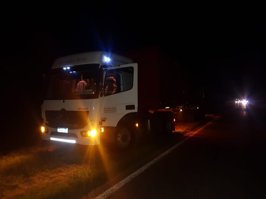 MONIGOTES — ACCIDENTE DE TRÁNSITO EN RUTA NACIONAL 34: DOS CAMIONES INVOLUCRADOS, SIN HERIDOS