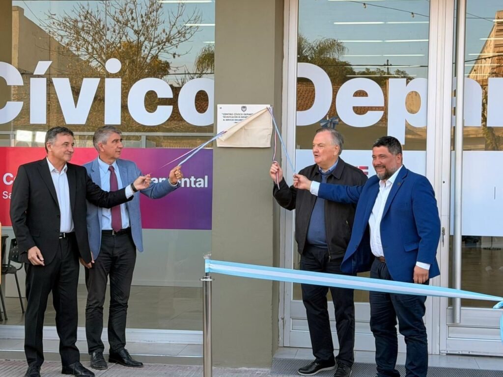 CON APORTE PROVINCIAL, SAN CRISTÓBAL CUENTA CON NUEVO CENTRO CÍVICO DEPARTAMENTAL PARA UN MEJOR ACCESO A SERVICIOS PÚBLICOS