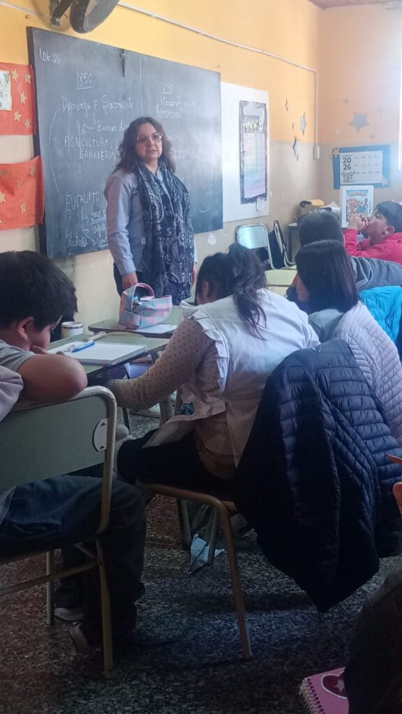 LA MUNICIPALIDAD DE SUARDI ACOMPAÑA PROYECTO EDUCATIVO SOBRE LA HISTORIA LOCAL