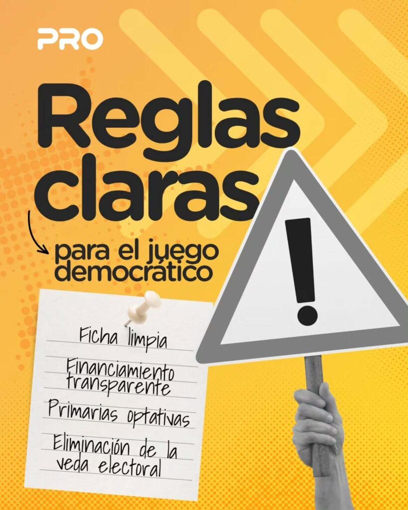LA REFORMA ELECTORAL QUE PLANTEA EL PRO SANTA FE: REGLAS CLARAS PARA EL JUEGO DEMOCRÁTICO.