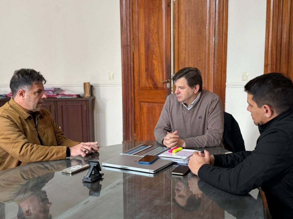 GESTIONES EN CASA DE GOBIERNO PARA ABORDAR LA NUEVA LEY DE MUNICIPIOS