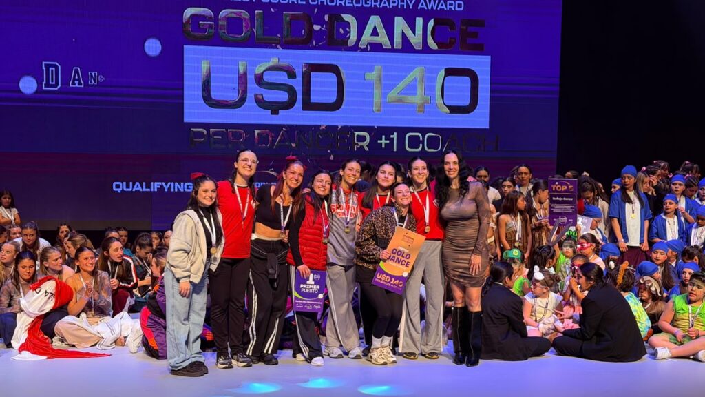 LA ESCUELA DE DANZA DE C.S.S. SE QUEDÓ CON LOS CUATRO PRIMEROS PUESTOS EN UNIVERSAL DANCE